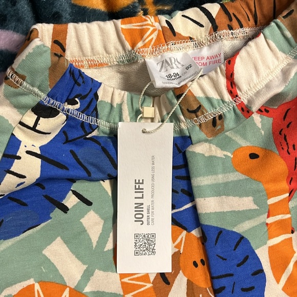 Zara animal print pants - 18-24 months - brand new with tags - Picture 4 of 5